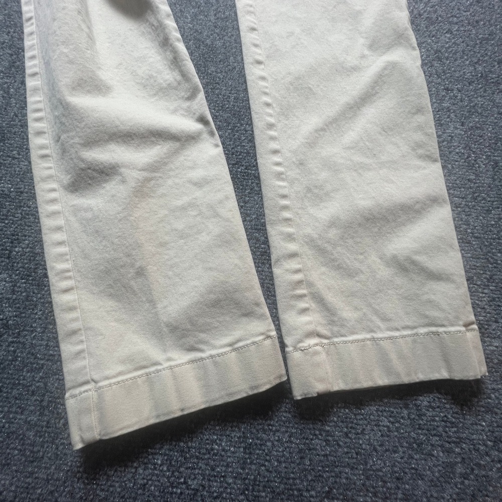 J.Crew  Mens Chino Pants Khaki Tan Stretch Cotton 30x32 AR885 Work Church Formal - Picture 2 of 10